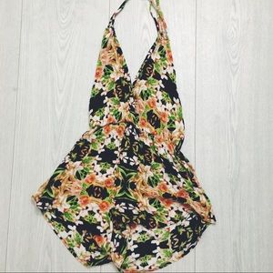 Forever21 floral romper